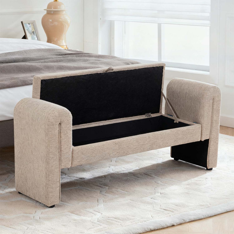 Banc de rangement, Oatmeal