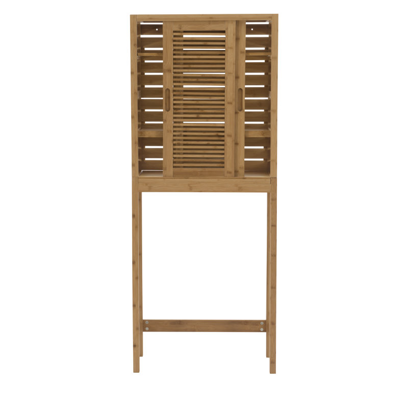 Ayden Solid Bamboo Wood Over-the-Toilet Storage