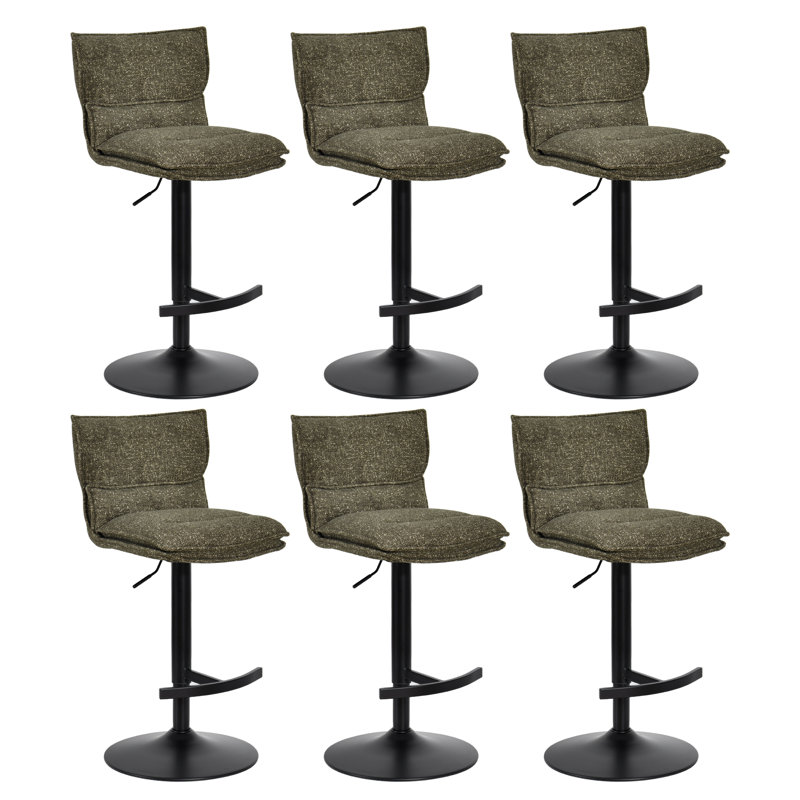 Tabouret de bar Modern, Vert, 6
