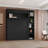 Easy-Lift Murphy Wall Bed with Bookshelf-2075734197-2067168221