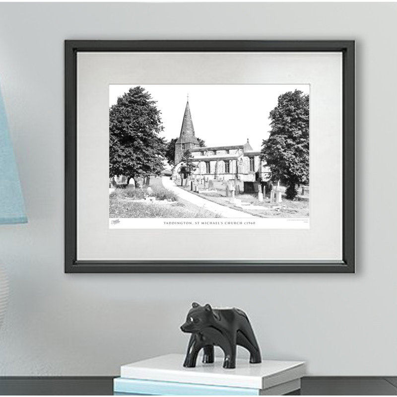 Taddington, St Michael's Church C1960 - Single Picture Frame Print, 45cm H x 60cm W x 2.3cm D