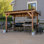 Pavillon de jardin permanent en métal L 6,5 pi. D Pavillon de jardin en bois massif