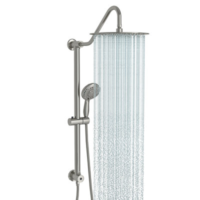 Pomme de douche 5 fonctions 10 po