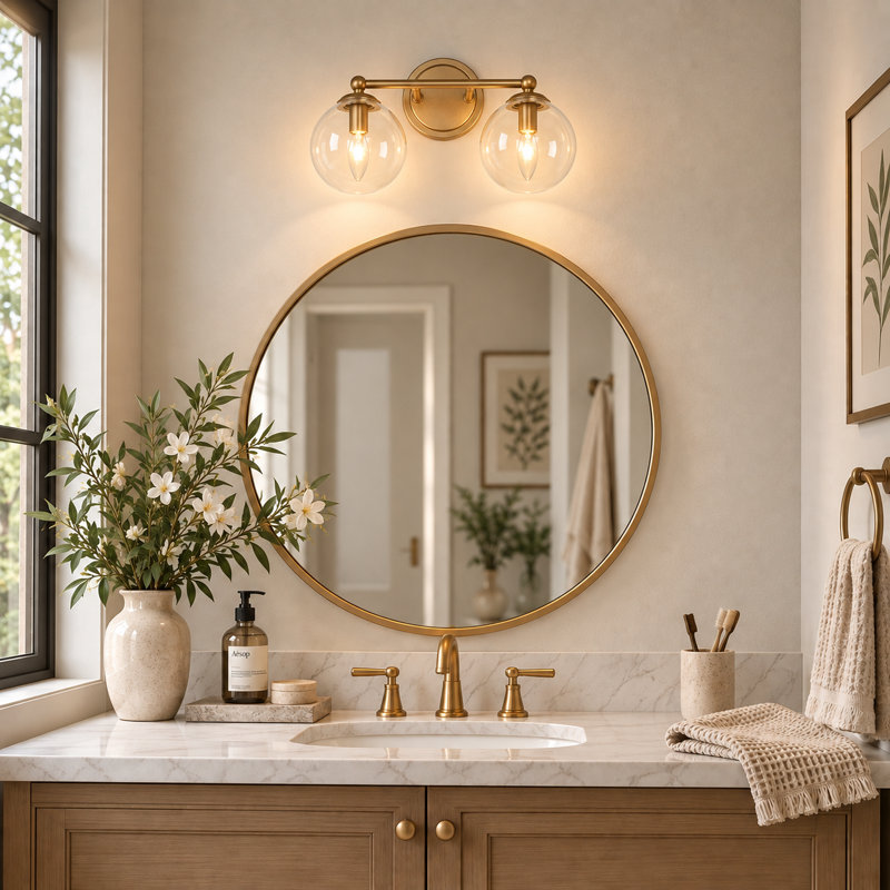 Dimmable Bathroom Vanity Light, 2