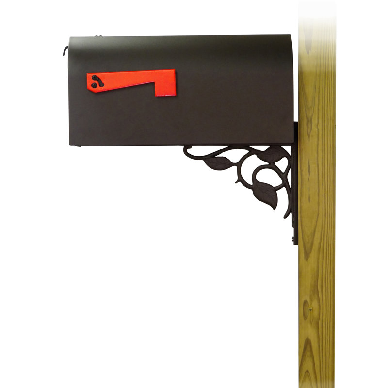 Titan Steel Post Mounted Mailbox