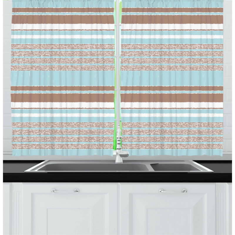 Pointed Kitchen Curtain