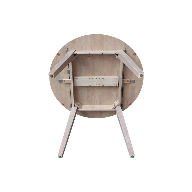 Table de salle à manger Franklinville, Taupe-gris délavé