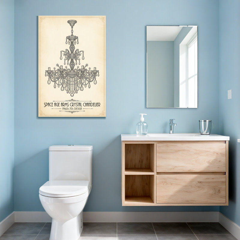 Lustre en cristal Fashion Space Age Arms, H 30 po x l 20 po