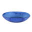 Baignoire de trempage ovale bleue transparente, 64 pouces, autoportante, pour salle de bain
