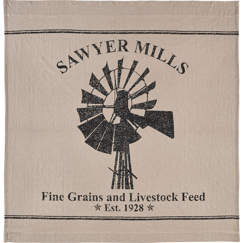 Sawyer Mill Cotton Shower Curtain