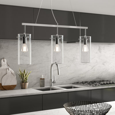 Angelina 3 - Light Kitchen Island Pendant