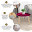 Ensemble de 2 tables basses gigognes Triangle