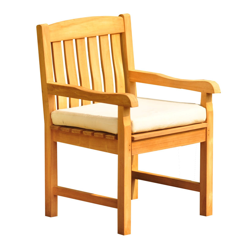 Grade-A Teak Wood Dining Set: 86" Canberra Rectangle Table And Devon Arm Chairs #11DV1910, 31" H x 71" W x 40" D, 10