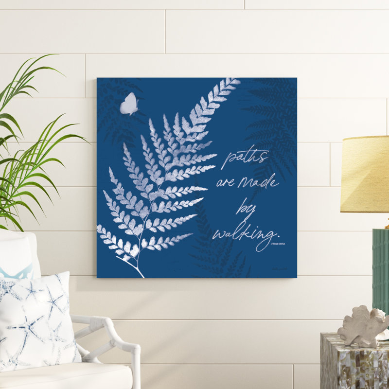 Bleu véritable III, H 36 po x l 36 po