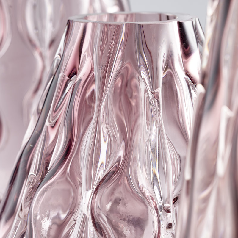 Geneva Glass Table Vase, 17.5" H x 8" W x 8" D