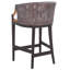 Tabouret de comptoir en bois massif Carneshia-762767889