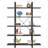 70.07" Height 5-Tier Bookshelf 47" Wide For Home &  Office-125465629