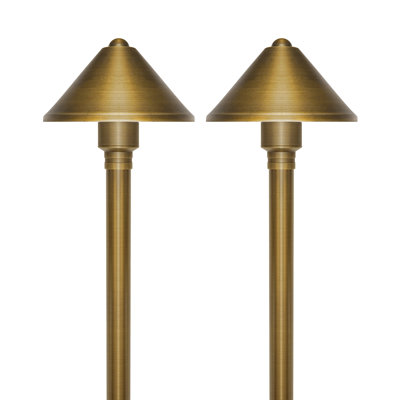 Brass Solid Brass Pathway Light