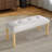 Upholstered Tufted Bench