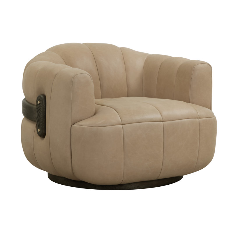 Swivel Tufted Lounge Chair