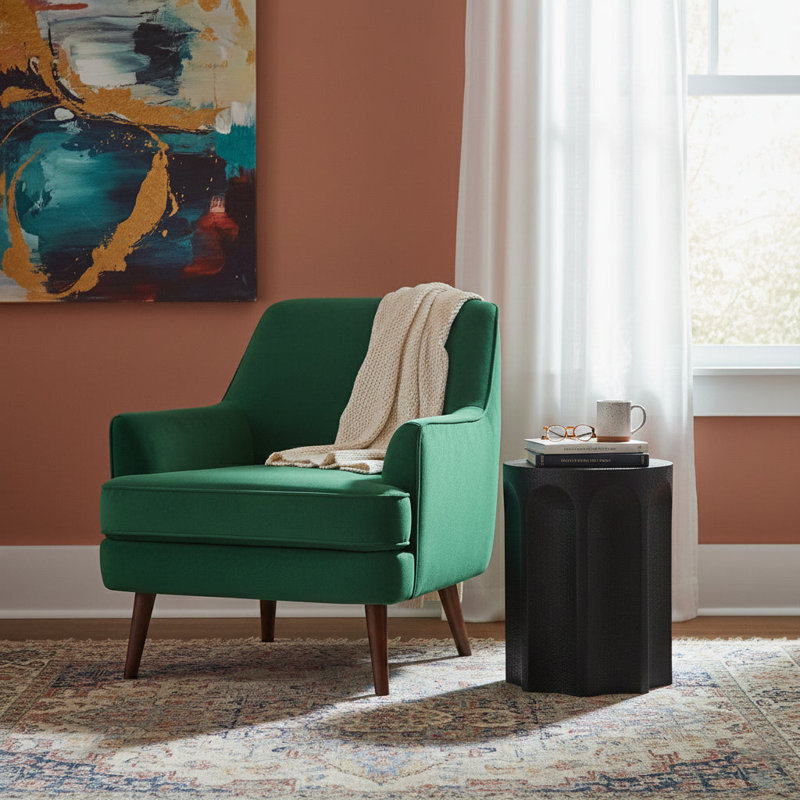 Solid Wood End Table