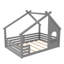 Lit de sol en forme de maison avec fenêtre et tablette de rangement Athzired-125006276-125006279