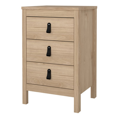 Ameiya 43.8cm W Manufactured Wood Bedside Table