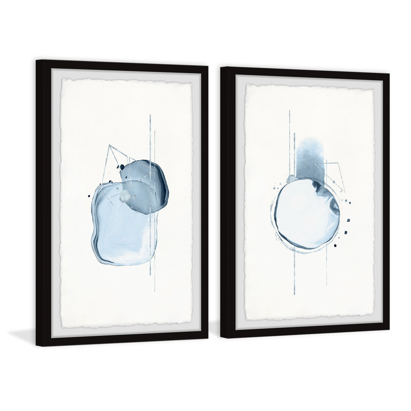 Après-réflexion Diptyque, H 18 po x l 12 po