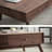 Simple solid wood elevating coffee table