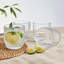 Max by Birch Lane™ Beaded Double Old Fashioned Beverage Rocks Glass, Clear