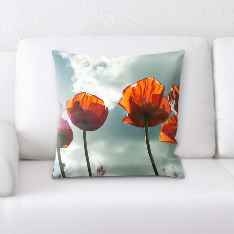 Coussin décoratif fleur