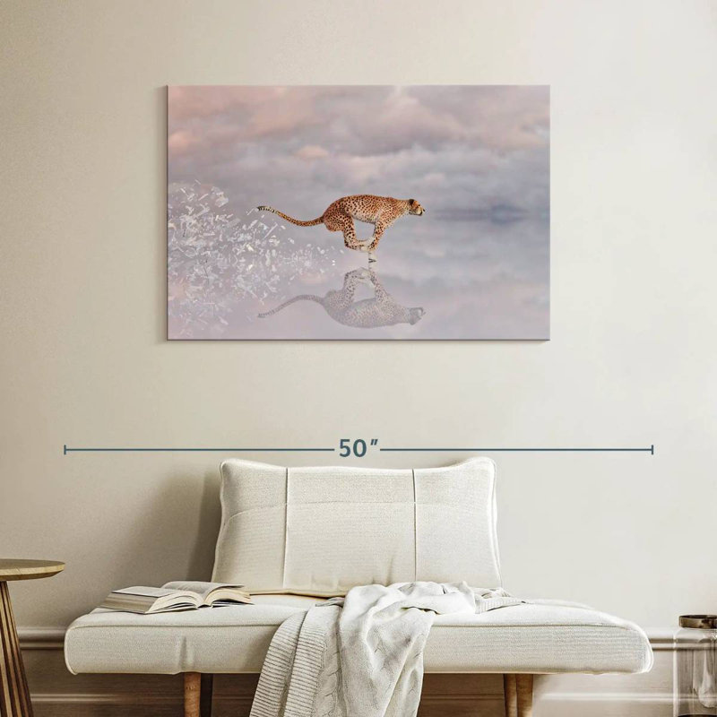 Chat sauvage Brampt, H 26 po x l 39 po