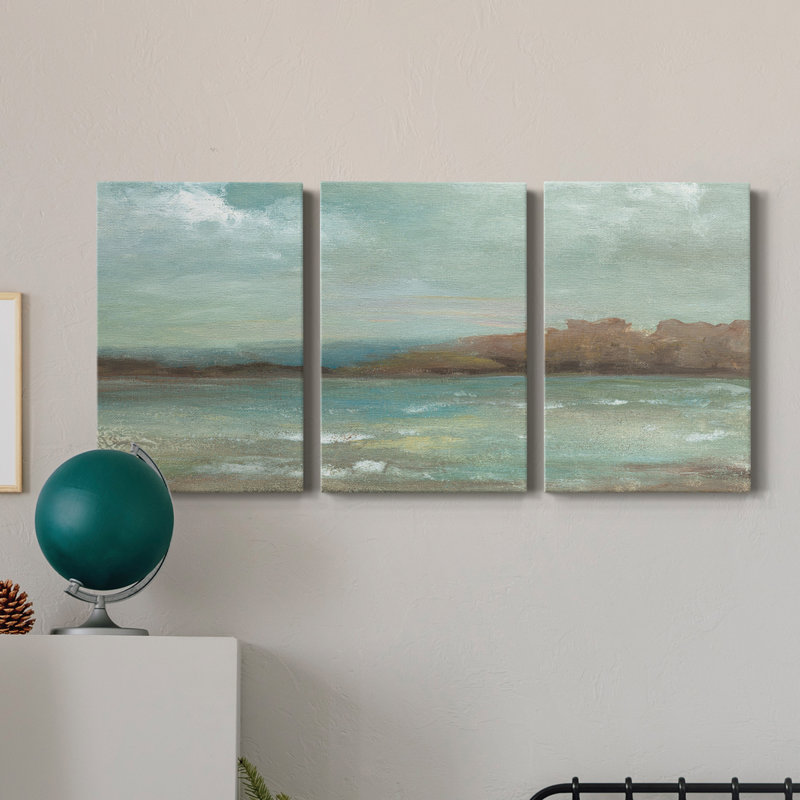 Ocean Breeze I " Ocean Breeze I " 3 - Pieces, 32" H x 24" W x 1" D