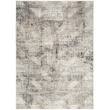 Ivaline Diamond Multicolor Sustainable Woven Area Rug