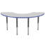Table d'activité demi-lune 36 "x 72" avec pieds réglables-39310950-99075976