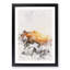 Sun over the Mountains - Picture Frame Graphic Art Print-56862201-56862196