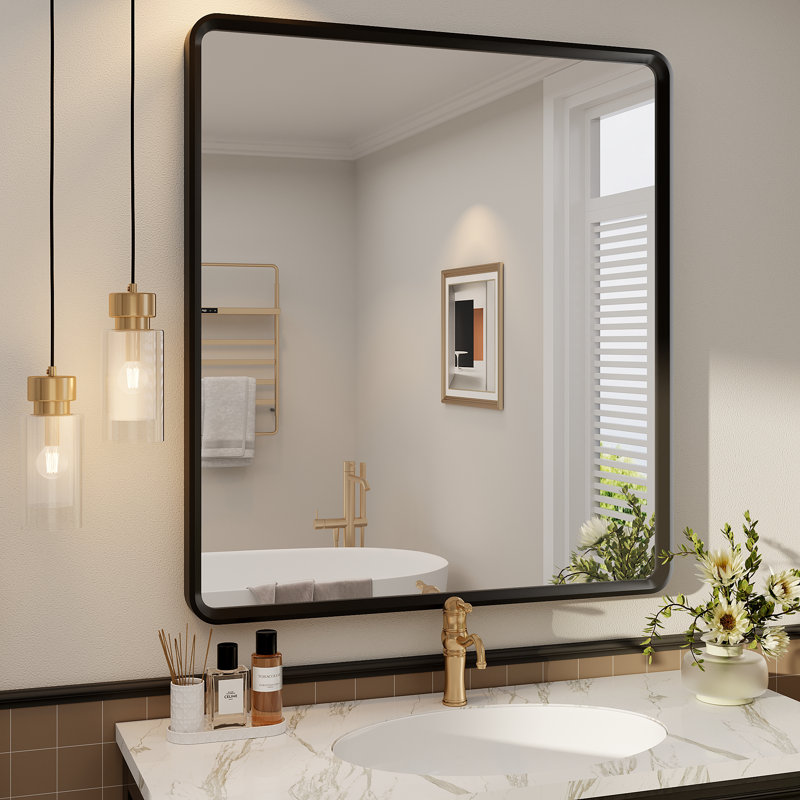 Miroir de meuble-lavabo mural Molly, 40 po x 36 po