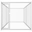 Harworth Galvanised Steel Kennel With Door-1763042463