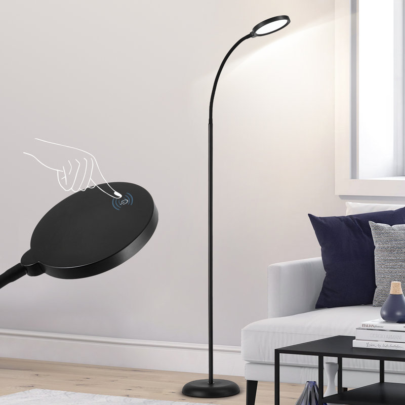 132cm Floor Lamp, Black