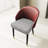 Kimla Faux Leather Solid Back Side Chair With Metal Leg-917453828