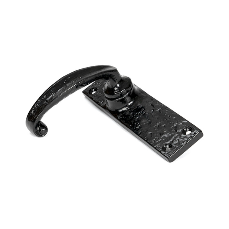 Black MF Lever Latch Set