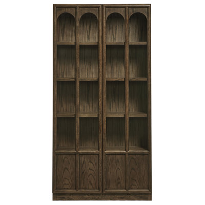 Vitrine en bois massif et verre Eich
