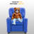 Crooms Kids Recliner Chair with Cup Holder-1611095893
