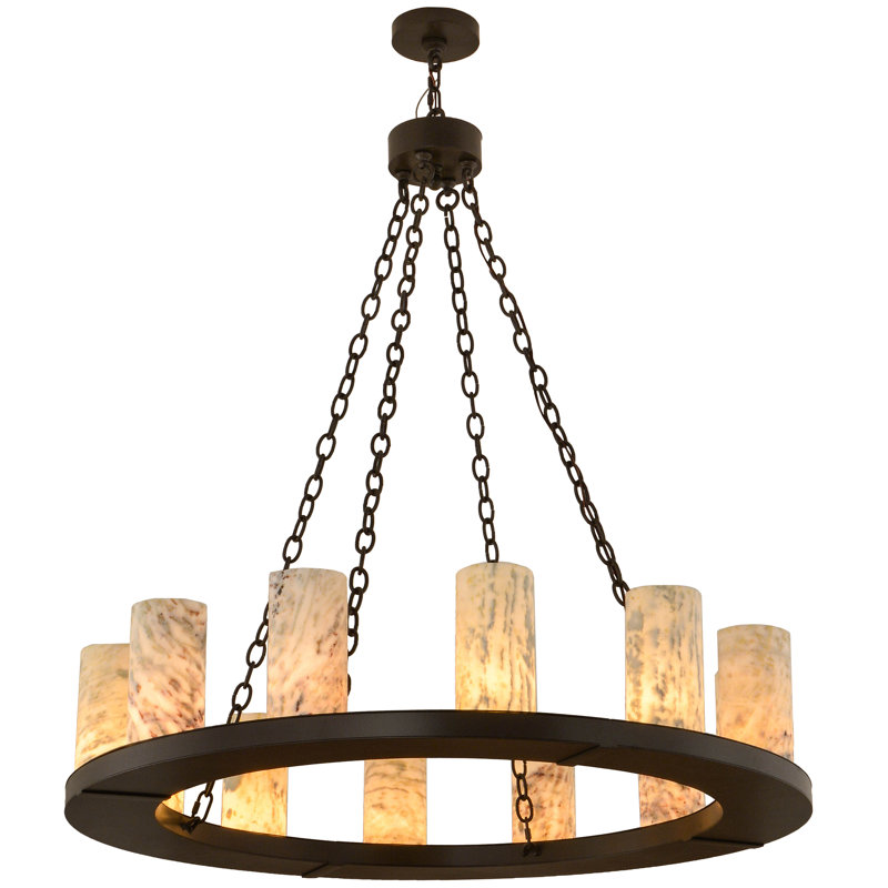 Yearwood 12 - Light Dimmable Tiered Chandelier