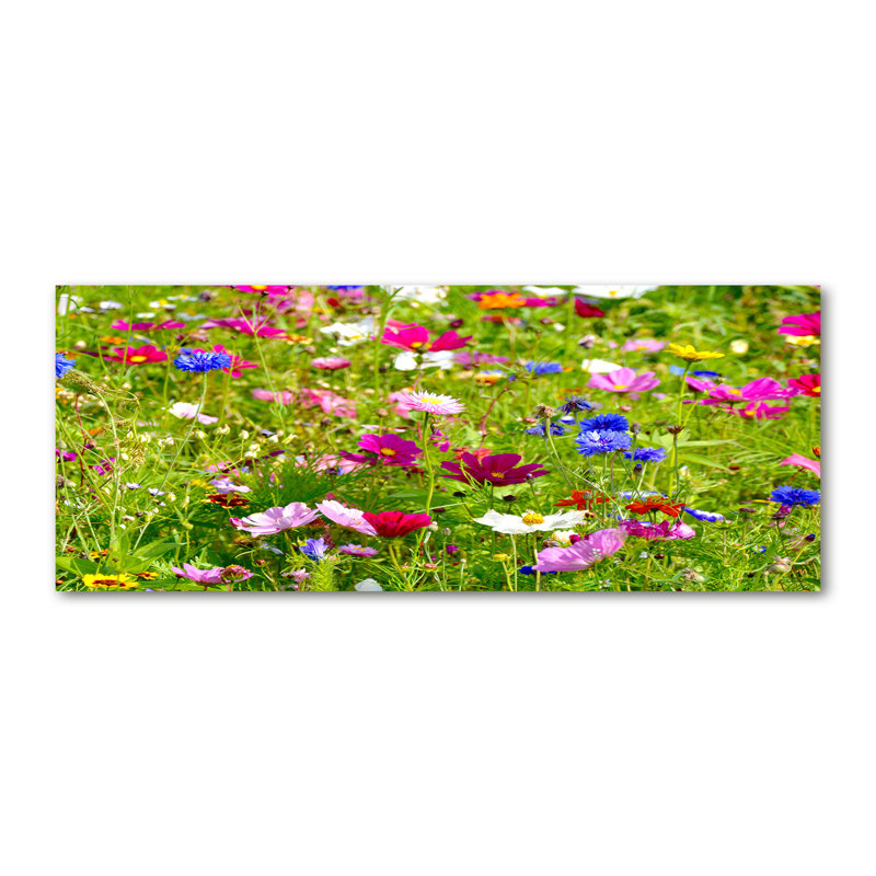 Field Flowers - Wrapped Canvas Print