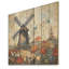 «Vintage Countryside Windmillscape II - Éoliennes sur bois»-124210147