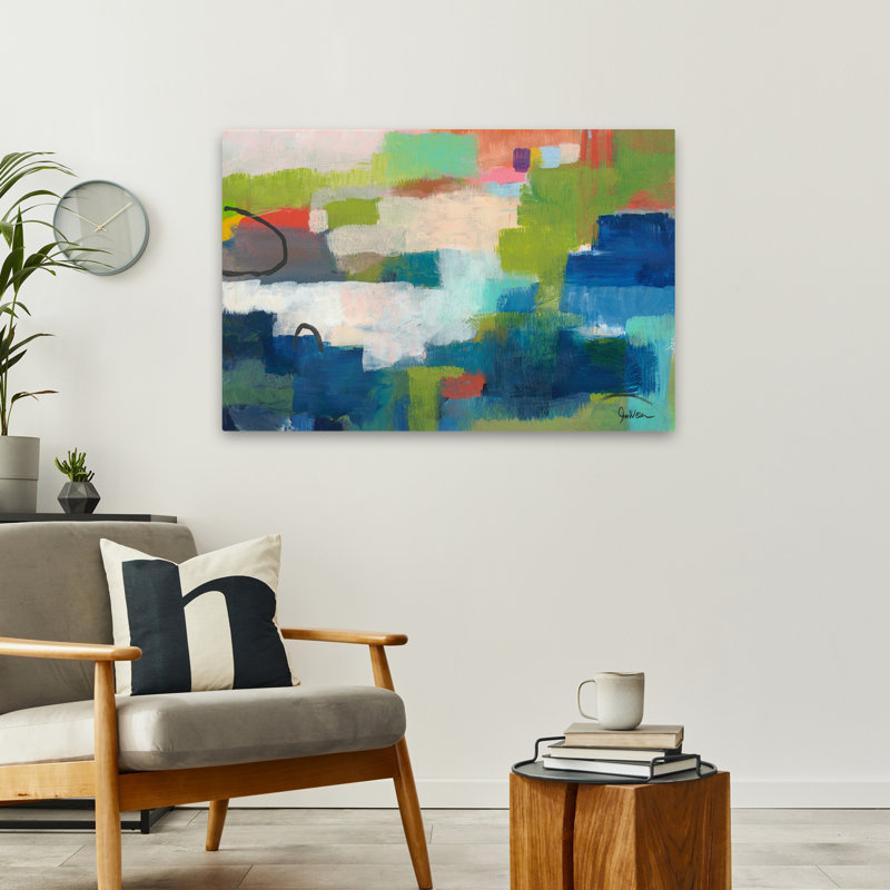 Colorfield n ° 7 - Art abstrait, H 36 po x l 24 po