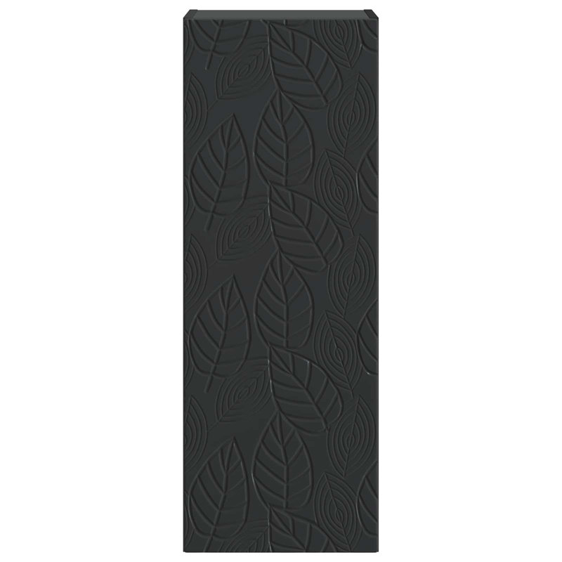 1 -Door Rectangle Accent Cabinet, Black