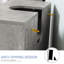 Masia 60cm Single Bathroom Vanity Base Only