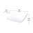 Brock 72" x 30.5" Freestanding Soaking Acrylic Bathtub-118658500